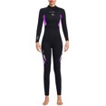 thumbnail image 1 of Naiovety DIVE SAIL Trajes de neopreno de 3MM Traje de buceo de neopreno SCR Pantalones largos de manga larga Traje de surf resistente al desgaste para Deportes acuáticos Púrpura 4XL Naiovety OD003296-28, 1 of 6