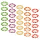 thumbnail image 4 of BRIGHTFUFU Placas de fiesta desechables de 100 piezas placas de pastel desechables para el hogar placas de papel decorativas, 4 of 7