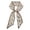 Brown, variant on AJGRHE Scarf Silk Feeling Hair Head Long Neck Satin Fashion Scarfs for Bag Decoration Women Cute Green