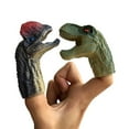 thumbnail image 4 of PENGXAING Doigt Marionnette 5Pcs Simulation Dinosaure Mini Doigt Manches Marionnettes Enfants Jouet Interactif, 4 of 5