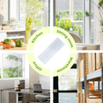 thumbnail image 6 of Window Fly Traps, Transparent Indoor Outdoor Bug Sticky Traps for Moths, Gnats, Fruit Flies, Spiders and Ants - 50PCS, 6 of 6