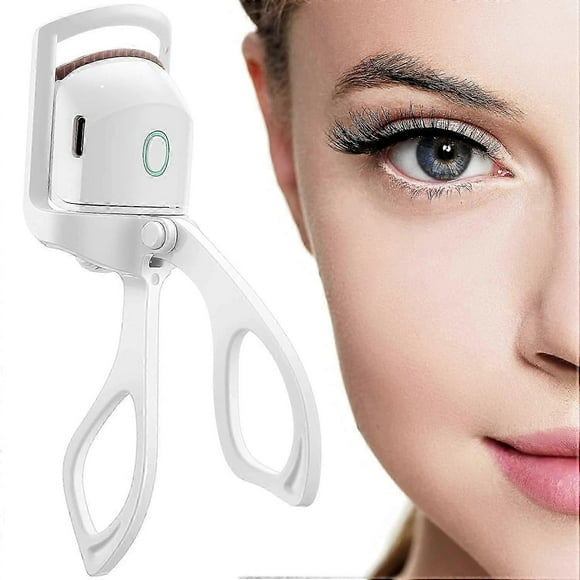 Heated Eyelash Curlers Electric Eyelash Curler Heated Rechargeable Eyelash Curler Travel Quick Long Lasting Heated Lash Curler Handheld Portable Lash