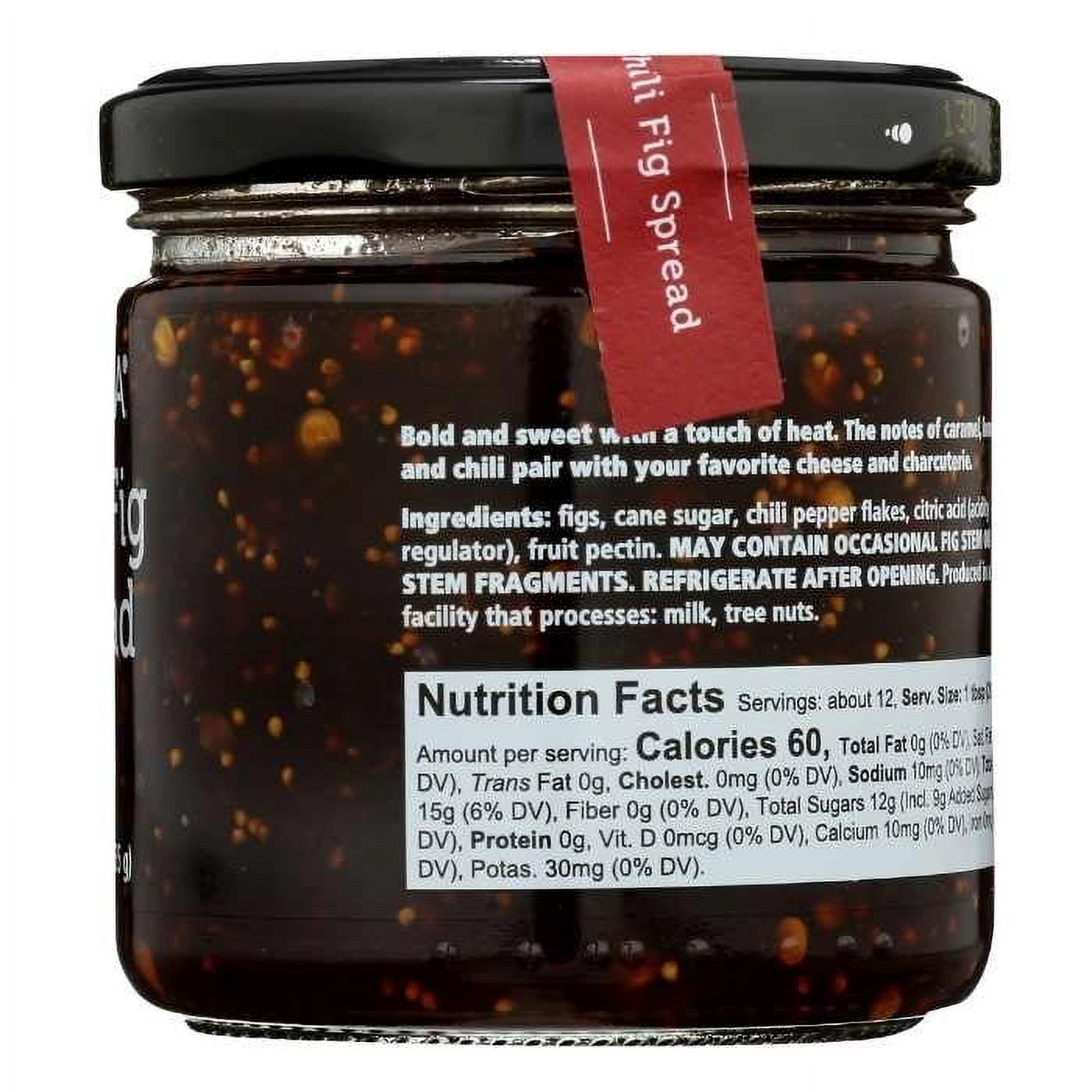 DIVINA Fig Spread Portion Cups - 0.7 Oz, 20 Count, Vegan & Gluten-Free