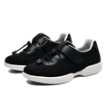 thumbnail image 2 of XIHAHA moda mujer ortopedia pies anchos zapatos hinchados zapato para caminar pulgar eversión cómodos zapatos para diabéticos pareja, 2 of 5