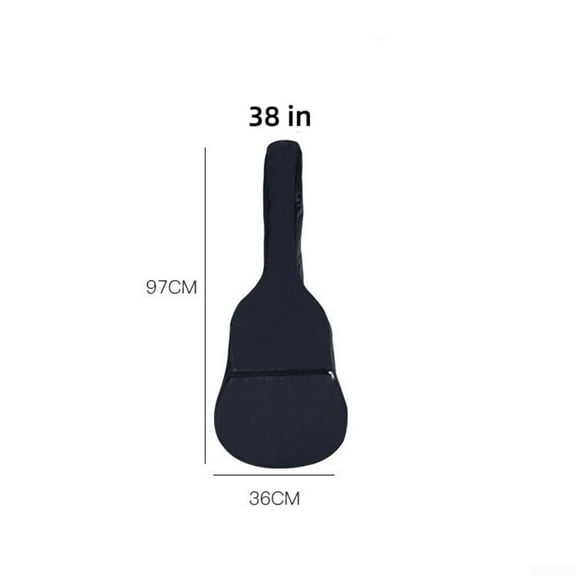 Waterproof Full Size Acoustic Guitar Bag Padded Backpack Carry Case 41in 40in