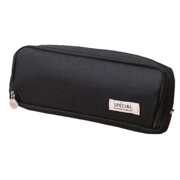 Large Pencil Case Compartments Pencil Pouch Big Capacity for Supplies Oxford Organizer Pen Bag Cosmetic Makeup Pouch