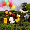 thumbnail image 3 of 50 Figuras de Mini Animales de Resina, Miniaturas de Animales Pequeños, Miniatura de Animales Salvajes (Elefante), 3 of 5