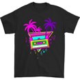 thumbnail image 1 of Vaporwave Sunset Cassette Tapes T-shirt, 1 of 2