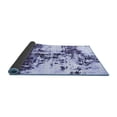 thumbnail image 2 of Ahgly Company Indoor Square Abstract Blue Modern Area Rugs, 4' Square, 2 of 4
