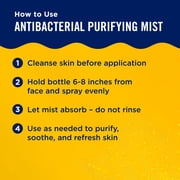 PanOxyl Antimicrobial Purifying Mist, Clarifying Spray, 3oz