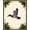 Green Brown Cream, Pattern 5, variant on ODIKA 8'x10' Washable Area Rug Olive Green Hunting Duck Design Vintage Fishing Motif with Cattail Border for King Size Bedroom Under Bed, Master Suite, Non-Shedding, Easy Care