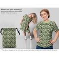 thumbnail image 5 of oneOone Rayon Mint Green Fabric Animal Skin Craft Projects Decor Fabric Printed By The Yard 56 Inch Wide, 5 of 5