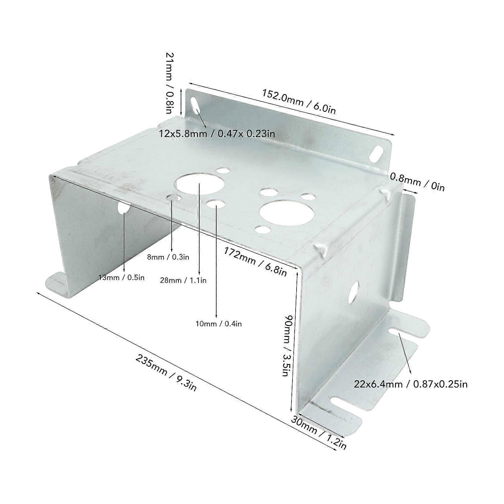 Support Tablette De Radiateur Eosnow Support De Base De Chauffage De Stationnement à Air Diesel, Support En U En Acier Fixation Radiateur