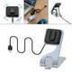 thumbnail image 3 of Base de carga de aleación de aluminio para Charge 5 y Luxe Smartwatch con soporte de metal Gris, 3 of 9