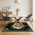 thumbnail image 3 of ODIKA 5'x7' Washable Area Rug Non-Slip, Chair-Friendly Halloween Goth Gothic Witchy Mushroom Motif Academia Moody Funky for Dining Room, Under Table, Home Office, 3 of 7