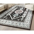 thumbnail image 3 of Well Woven Kings Court Kama Tribal Medallion Black 5' x 7' Area Rug, 3 of 8