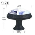 thumbnail image 4 of 4 Pcs Galaxy Polar Bear Knobs for Kitchen Cabinet Cupboard Dresser Bookcase Drawer Pulls Handles Round Home Decor, 4 of 8