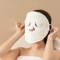 thumbnail image 6 of Facial Heat Towel Coral Reusable Hot Cold Compress for Face Beauty Skin Care Women Men, 6 of 6