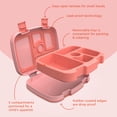 thumbnail image 3 of Fiambrera Bentgo Kids, estilo Bento, 5 compartimentos, ideal Portio, 3 of 7