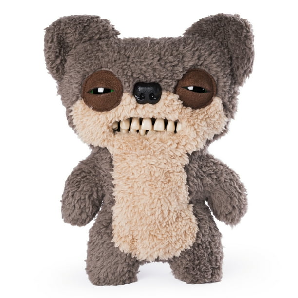 Fuggler Funny Ugly Monster, 9” Teddy Bear Nightmare (Fuzzy Brown