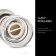 thumbnail image 5 of Cole & Mason Carlisle 5.5" Shaker Set - Salt & Pepper Mills - Kitchen & Home Essentials - Refillable Salt & Pepper Sets - Acrylic Spice Mills, 5 of 7