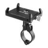 GUB PRO1 Soporte universal de aluminio para manillar de bicicleta Soporte para teléfono (Negro)