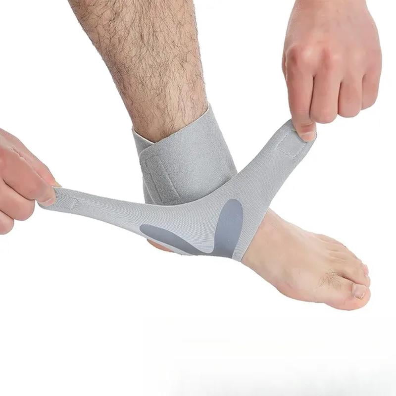 1 universal adjustable ankle brace - super breathable and silicone reinforced support - Durable neoprene foot covers for both men and women - customizable for sports, running, fitness