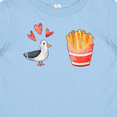 thumbnail image 4 of Inktastic Seagull and French Fries Boys or Girls Baby T-Shirt, 4 of 5