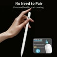 thumbnail image 2 of Stylus Pen for iPad 6th-11th Generation-High Precision and Sensitivity Compatible with 2018-2025 Apple iPad Pro 11"/12.9"/M4, iPad Air 3/4/5/M2/M3,iPad mini 5/6 Gen, 2 of 8