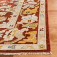 thumbnail image 3 of Traditional Rug - Sultanabad Wool Pile, Cotton Weft -Rust-Color:Rust,Design:Traditional,Shape:Rectangle,Size:10'L x 8' W, 3 of 5