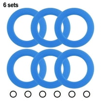 FACEGA Silicone Flush Valve Seal Kit Toilet Tank Gasket Replacement