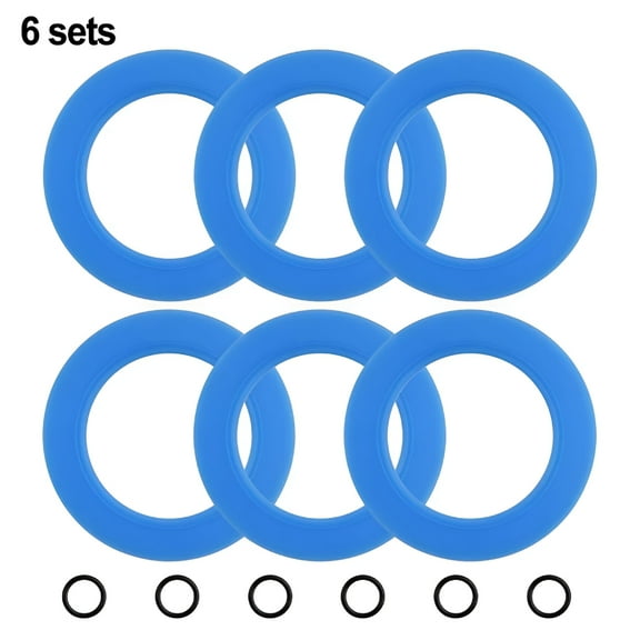 FACEGA Silicone Flush Valve Seal Kit Toilet Tank Gasket Replacement