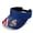 American Eagle Pattern, variant on Lightweight Sun Visor Cap for Sports Running Beach, Polyester Fabric Adjustable Sun Visor Hat, USA Flag Hibiscus Print
