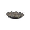 thumbnail image 2 of 6" Black Lotus Flower Metal Handmade Tray, 2 of 3