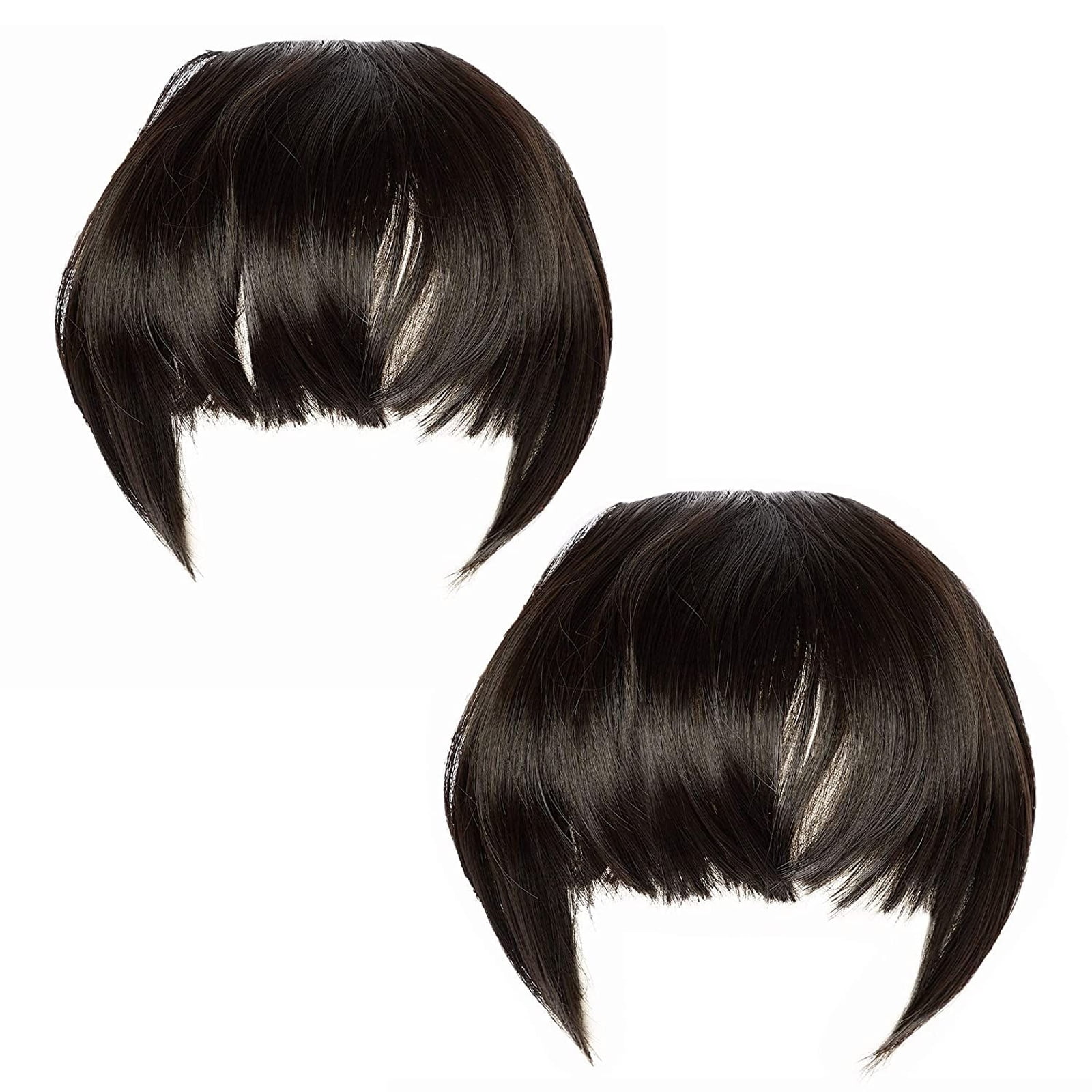 clip in bangs black hair
