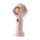 thumbnail image 3 of Ventilador de escritorio portátil con nebulización, mini ventilador recargable con ajuste de 3 velocidades. Rosa, 3 of 8