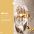 thumbnail image 5 of OULII Stick on Hooks Golden PP Material Practical Hook for Household Users 1Pack, 5 of 5