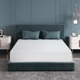 thumbnail image 2 of YRLLENSDAN 10 Inch Medium Firm Feel Queen Memory Foam Mattress, Cooling Gel Infusion CertiPUR-US Certified / Comfy Support Mattress in a Box, White(10 In, Queen), 2 of 7