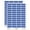 Dark Blue, variant on Past Due Double Line Border Billing Payment Sticker Set - Light Blue - Gloss Finish - 1.25" Mini