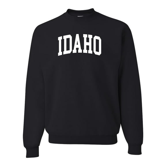 Wild Bobby State of Idaho College Style Unisex Crewneck Sweatshirt