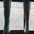 thumbnail image 4 of Película de privacidad para ventanas con patrón de diamante, adhesiva para vidrio, adhesivo para ventanas de hogar 196.85"L x 17.72"W transparente, 4 of 6