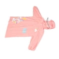 thumbnail image 4 of Cute Cartoon Design Kids Rain Ponchos, Waterproof Wide Use Durable EVA Material with School Bag Cover, 4 of 5