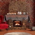 thumbnail image 3 of Mantel Araña Ndcxsfigh Halloween Tela Chimenea Color, 3 of 9