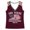 Wine, variant on Womens Summer Tank Tops Independence Day Casual Print Sleeveless Summer Blouse America 250 Shirt Black L