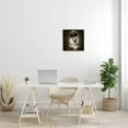 thumbnail image 3 of Stupell Industries Vintage Style Dog Portrait Animals & Insects Painting Black Framed Art Print Wall Art, 17 x 17, 3 of 9