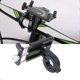 thumbnail image 3 of Rearview Mirror Phone Stand 360 Degree Rotating Height Adjustable Interior Rear View Cell Phone Holder Cradle Mount, 3 of 4