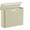 Khaki, variant on AYktou 22L Toilet Paper Storage Holder, 17.3×13×5.9 Inch Convenient Foldable Fabric Toilet Paper Baskets with Lid, Waterproof Freestanding Bathroom Organizer Box for Towels and Toiletries