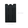 thumbnail image 5 of Zcyifa Black Phone Purse Stick-on Wallet Credit ID Sleeve Bracket Pocket, 5 of 10