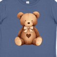 thumbnail image 4 of Inktastic Cute Teddy Bear with Heart Boys or Girls Baby T-Shirt, 4 of 5