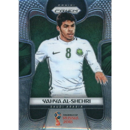 2018 Panini Prizm #178 Yahya Al-Shehri Saudi Arabia Soccer